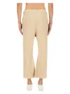 Maison Margiela Ivory Cotton Trousers