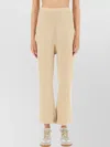 Maison Margiela Cotton Trousers With Distressed Finish In Brown