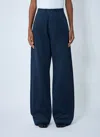 Maison Margiela Cotton Twill Pants In Blue