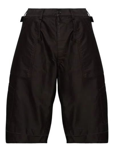 Maison Margiela Utility-shorts Aus Baumwolle In Brown