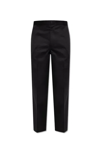 Maison Margiela Creased Trousers In Black
