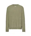 Maison Margiela Crew-neck Jumper In Gray