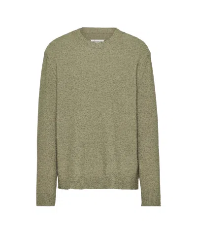 Maison Margiela Crew-neck Jumper In Gray