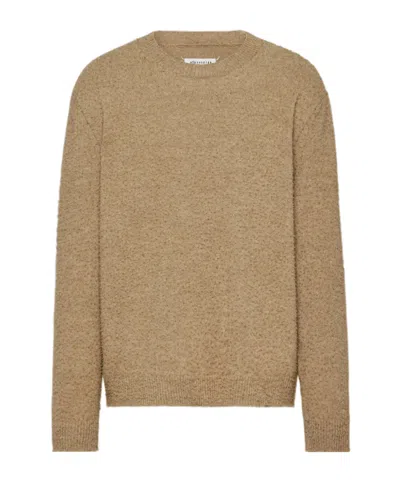 Maison Margiela Crew-neck Jumper In Green