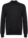 Maison Margiela Long-sleeved Crewneck Jumper In Grey