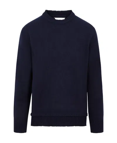 MAISON MARGIELA MAISON MARGIELA CLASSIC CREWNECK KNITTED JUMPER