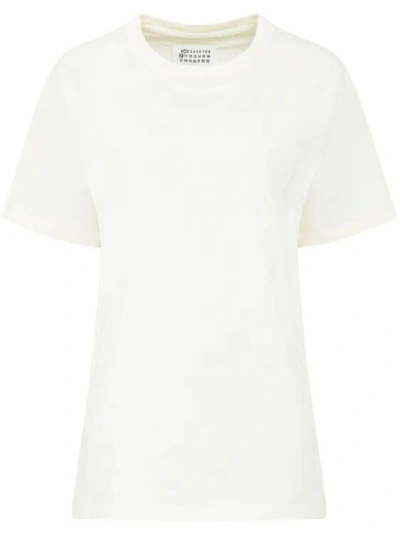 MAISON MARGIELA CREW NECK LOGO PRINT T-SHIRT