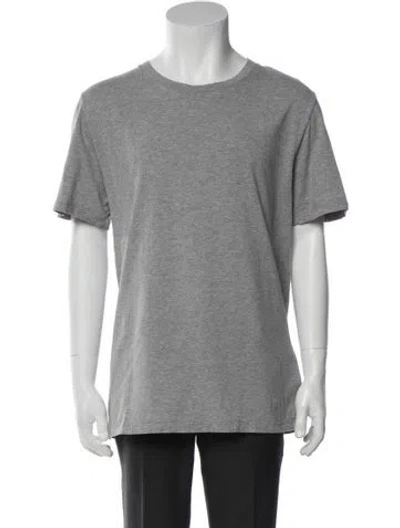 Pre-owned Maison Margiela Crew Neck Short Sleeve T-shirt In Gray