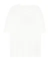 Maison Margiela Crew-neck T-shirt With Logo T-shirts White In White