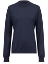 Maison Margiela Midnight Blue Wool Sweater