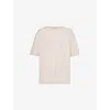 Maison Margiela Buff Crewneck Brand Appliqué Regular Fit Cotton-jersey T-shirt