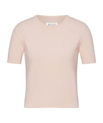 MAISON MARGIELA FINE-KNIT T-SHIRT
