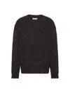 Maison Margiela Shetland Wool Sweatshirt Man Charcoal In Gray