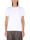 Maison Margiela Crewneck T-shirt In White