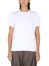 Maison Margiela Crewneck T-shirt In White