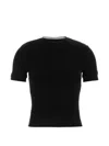 Maison Margiela Cupro Elastane T-shirt In Black