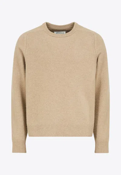MAISON MARGIELA CREWNECK WOOL SWEATER