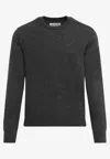 Maison Margiela Medium Grey Cashmere Wool Sweaters In Gray