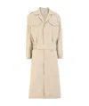 Maison Margiela Cropped Trench Jumpsuit In Nude