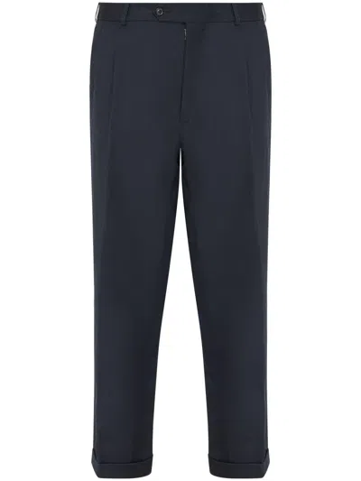 Maison Margiela Cropped Trousers In Grey