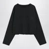 Maison Margiela Washed Cropped Sweatshirt