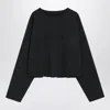 Maison Margiela Washed Cropped Sweatshirt
