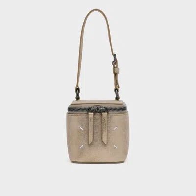 Maison Margiela Cube Bag Mini Unisex Gold In Multi