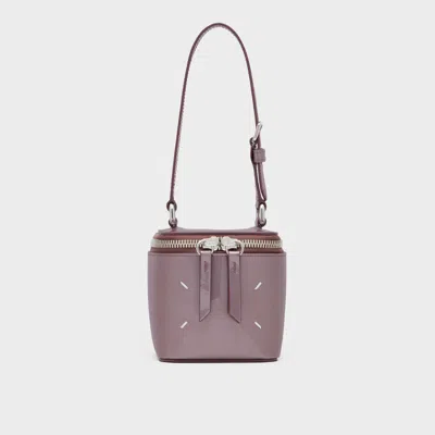 Maison Margiela Cube Bag Mini Unisex Pink In White