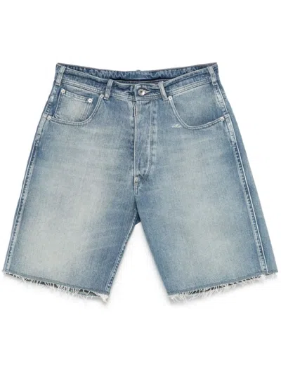 MAISON MARGIELA MAISON MARGIELA CUT OFF DENIM SHORTS