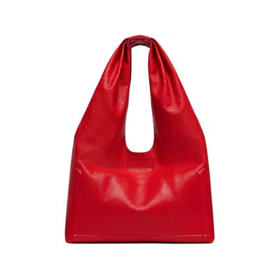 Maison Margiela Cut Out Box Bag In Red