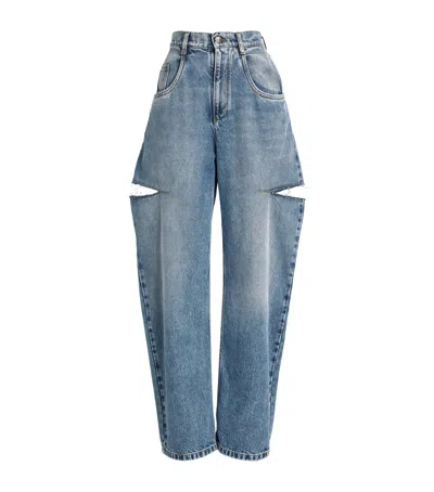 Maison Margiela Light Blue Cotton Jeans | ModeSens Maison Margiela Light Blue Cotton Jeans | ModeSens