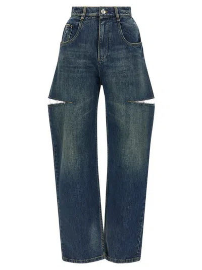 MAISON MARGIELA CUT-OUT JEANS