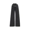 Maison Margiela Cut-out Jeans Woman Black