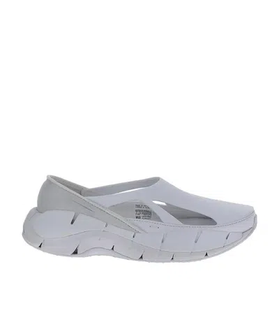 Maison Margiela Cut-out Ridged Sneakers In White