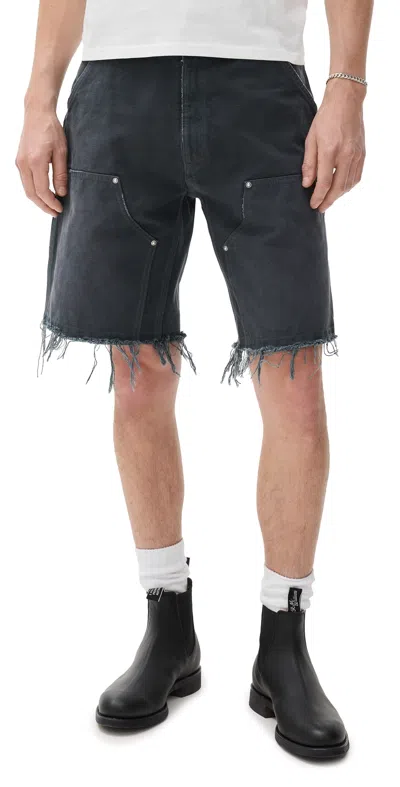Maison Margiela Cutoff Work Shorts Grey