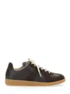 Maison Margiela Dark Brown Replica Sneakers In Brown