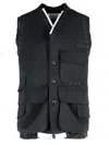 Maison Margiela Dark Grey Wool Vest
