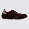 Maison Margiela Quilted Low Top Sneakers With Contrast Heel In Multi