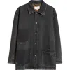 Maison Margiela Denim Jacket In Black
