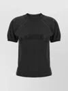 Maison Margiela Deconstructed Logo Sweatshirt With Ribbed Finish