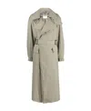 Maison Margiela Deconstructed Trench Coat In Nude
