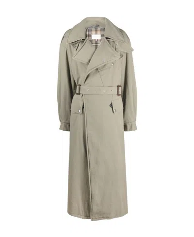 MAISON MARGIELA MAISON MARGIELA DECONSTRUCTED BELTED TRENCH COAT