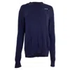 Maison Margiela Décontracté Sweater In Navy Blue Cotton In Blue