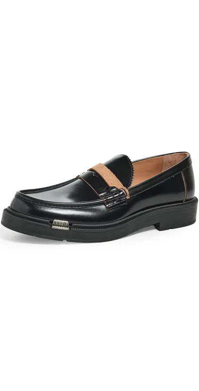 Maison Margiela Sophisticated Loafers For Men In Black