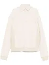 Maison Margiela Distressed-effect Ecru Sweatshirt Men In Neutrals