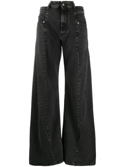 MAISON MARGIELA MAISON MARGIELA DÉCORTIQUÉ WIDE-LEG JEANS