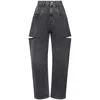 Maison Margiela Denim Black In Gray