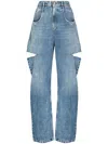 Maison Margiela Denim Cotton Jeans In Blue
