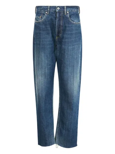 Maison Margiela Denim Cotton Jeans In Blue