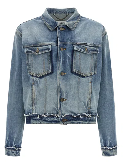 Maison Margiela Light Blue Cotton Denim Jacket